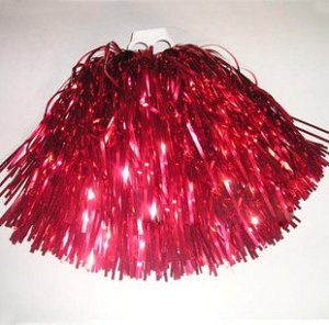 cheerleading pom pom custom color 1 pair 10"