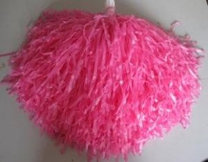 cheerleading pom pom custom color 1 pair 10"
