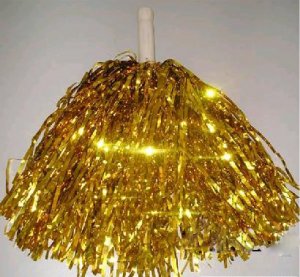 cheerleading pom pom custom color 1 pair 10"