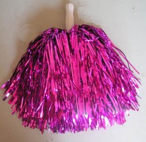 cheerleading pom pom custom color 1 pair 10"