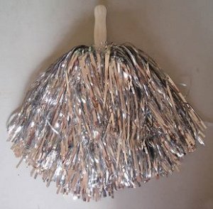cheerleading pom pom custom color 1 pair 10"