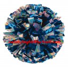 cheerleading pom pom 3/4*6" pom custom color baton dual-head on pair poms