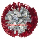 cheerleading pom pom 3/4*6" pom custom color baton dual-head on pair poms