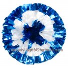 cheerleading pom pom 3/4*6" pom custom color baton dual-head on pair poms