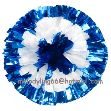 cheerleading pom pom 3/4*6" pom custom color baton dual-head on pair poms