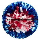 cheerleading pom pom 3/4*6" pom custom color baton dual-head on pair poms