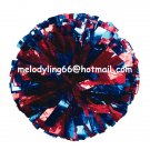 cheerleading pom pom 3/4*6" pom custom color baton dual-head on pair poms