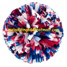 cheerleading pom pom 3/4*6" pom custom color baton dual-head on pair poms