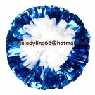 cheerleading pom pom 3/4*6" pom custom color baton dual-head on pair poms