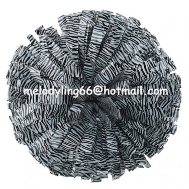 cheerleading pom pom 3/4*6" pom custom color baton dual-head on pair poms
