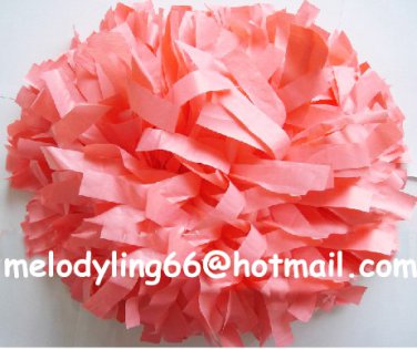 cheerleading pom pom 3/4*6" pom custom color baton dual-head on pair poms