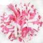 cheerleading pom pom 3/4*6" pom custom color baton dual-head on pair poms
