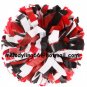 cheerleading pom pom 3/4*6" pom custom color baton dual-head on pair poms