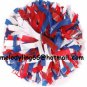 cheerleading pom pom 3/4*6" pom custom color baton dual-head on pair poms