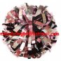 cheerleading pom pom 3/4*6" pom custom color baton dual-head on pair poms