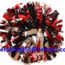 cheerleading pom pom 3/4*6" pom custom color baton dual-head on pair poms