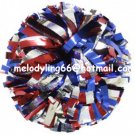 cheerleading pom pom 3/4*6" pom custom color baton dual-head on pair poms
