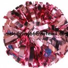 cheerleading pom pom 3/4*6" pom custom color baton dual-head on pair poms