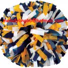 cheerleading pom pom 3/4*6" pom custom color baton dual-head on pair poms