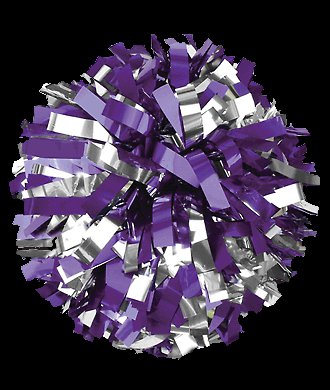cheerleading pom pom 3/4*6" pom custom color baton dual-head on pair poms