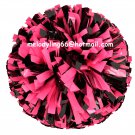 cheerleading pom pom 3/4*6" pom custom color baton dual-head on pair poms