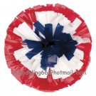 cheerleading pom pom 3/4*6" pom custom color baton dual-head on pair poms