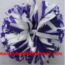 cheerleading pom pom 3/4*6" pom custom color baton dual-head on pair poms