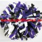 cheerleading pom pom 3/4*6" pom custom color baton dual-head on pair poms