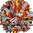 cheerleading pom pom 3/4*6" pom custom color baton dual-head on pair poms