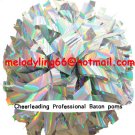 cheerleading pom pom 3/4*6" pom custom color baton dual-head on pair poms