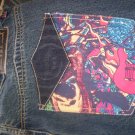Inkslingers Evil Guitar Tatto Art Jeans