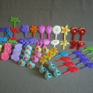 Home Kitchen Pastry Cake Cupcake Decoration Picks & Rings 70 Pieces