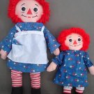 Raggedy Ann Dolls 2 Dolls Hasbro & Playskool Raggedy Ann Dolls 2 Dolls Hasbro & Playskool