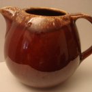 Hull Brown Drip Ball Pitcher Hull Copyright Oven Proof USA Hull Brown Drip Ball Pitcher Hull Copyright Oven Proof USA