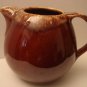 Hull Brown Drip Ball Pitcher Hull Copyright Oven Proof USA