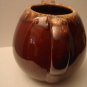 Hull Brown Drip Ball Pitcher Hull Copyright Oven Proof USA