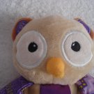 N146 Infant Baby Nursery Security Blanket Wee Believers Owl