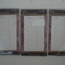 Organizer Refill Scully Telephone Address NEW 3 Packs Item number DOS-20