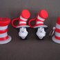 Dr Seuss Items Cat In The Hat, Puppet, Clips, Tote Bags  8 Items