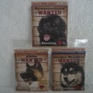 Pallet Wood Magnet Sit n Stay K9 Dog NEW 3 Pieces Akita, Alaskan Malamute & Newfoundland Pallet Wood Magnet Sit n Stay K9 Dog NEW 3 Pieces Akita, Alaskan Malamute & Newfoundland