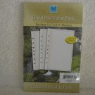 Organizer Refill BlueSky 4 Seasons Lined Pads NEW 3 Pack