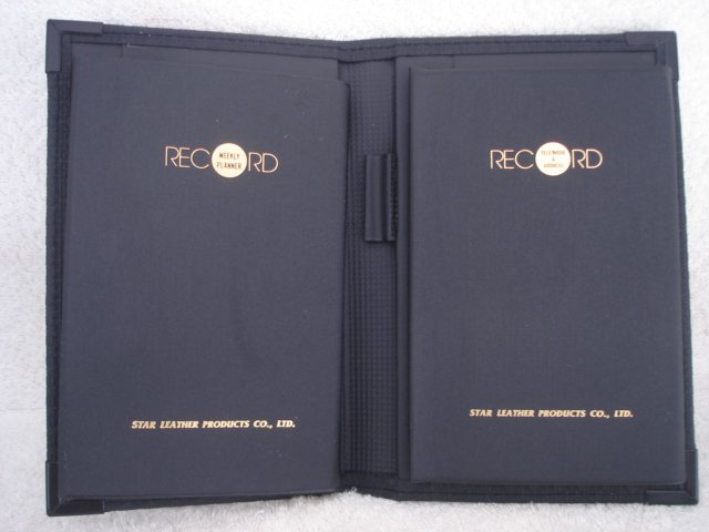 Organizer Planner Star Leather Products Co, LTD Executive Starco Systems