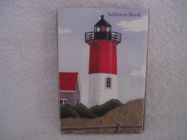 Address Telephone Directory Book Tri Coastal Design Lighthouse