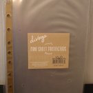 Organizer Refill Divoga Mini Sheet Protectors NEW Organizer Refill Divoga Mini Sheet Protectors NEW