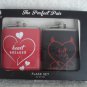 Wild Eye Designs Flask Set of Two NEW Heart Breaker & Hell Raiser The Perfect Pair