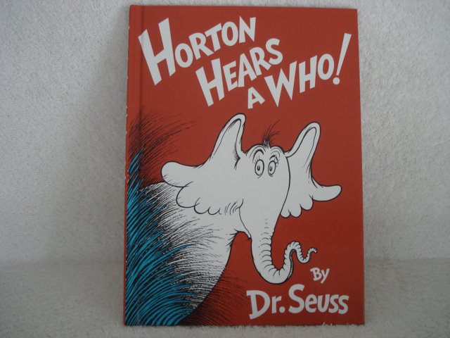 Dr Seuss Horton Hears A Who 1982 Random House