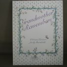 Keepsake Journal Grandmother Remembers A Written Heirloom For My Grandchild Keepsake Journal Grandmother Remembers A Written Heirloom For My Grandchild