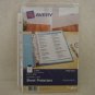 Organizer Refill Avery Sheet Protectors NEW Fits 3 or 7 ring binders