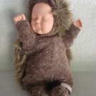 Anne Geddes Hedgehog Sleeping Doll 1998