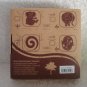 Ecco Enviro Smart Coasters Set NEW Australia Kangaroo Tracks